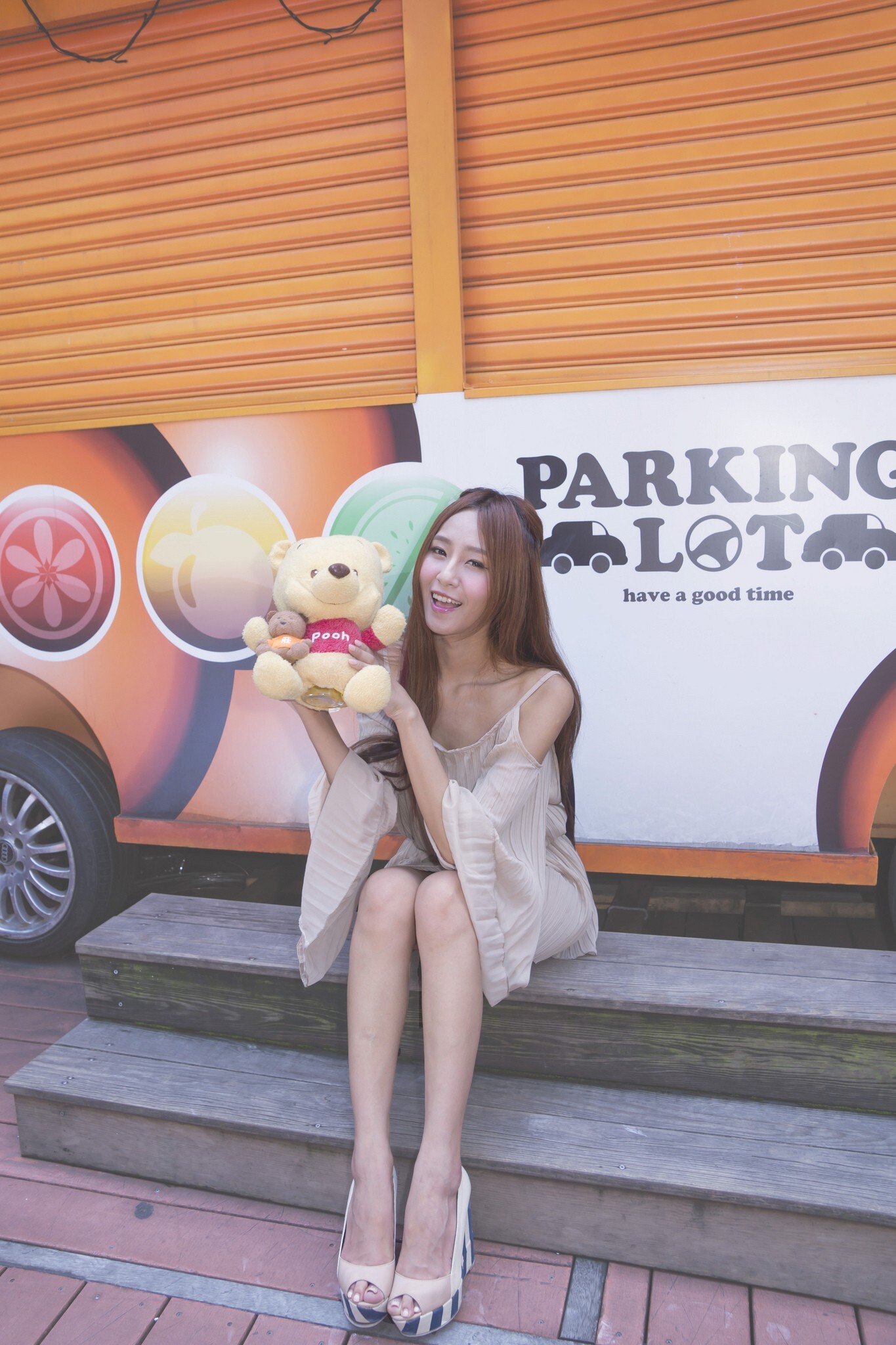 Beautyleg女神-小雪 Winnie-校园制服街拍写真合集 2